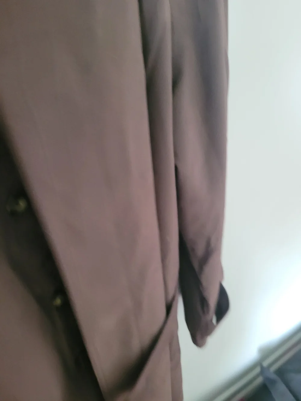 Ralph Lauren Men's Dark Brown Belted Trench Coat